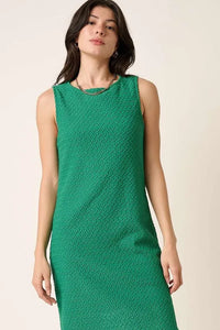 Mittoshop Side Slit Round Neck Sleeveless Dress - Brittney MADE