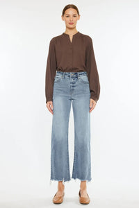 Kancan High Rise Slim Wide Leg Jeans - Brittney MADE