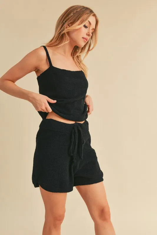 Aemi + Co Square Neck Cropped Cami - Brittney MADE