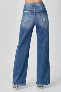 RISEN High Waist Jeans with Pockets - Brittney MADE