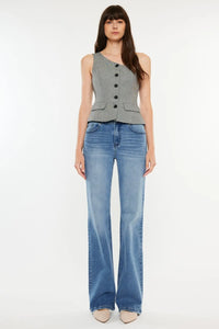 Kancan Ultra High Rise Cat's Whiskers Jeans - Brittney MADE