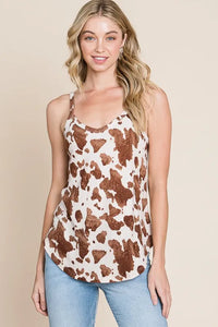 BOMBOM Animal Print Cami - Brittney MADE