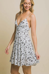 Love Tree Floral Tiered Cami Mini Dress - Brittney MADE