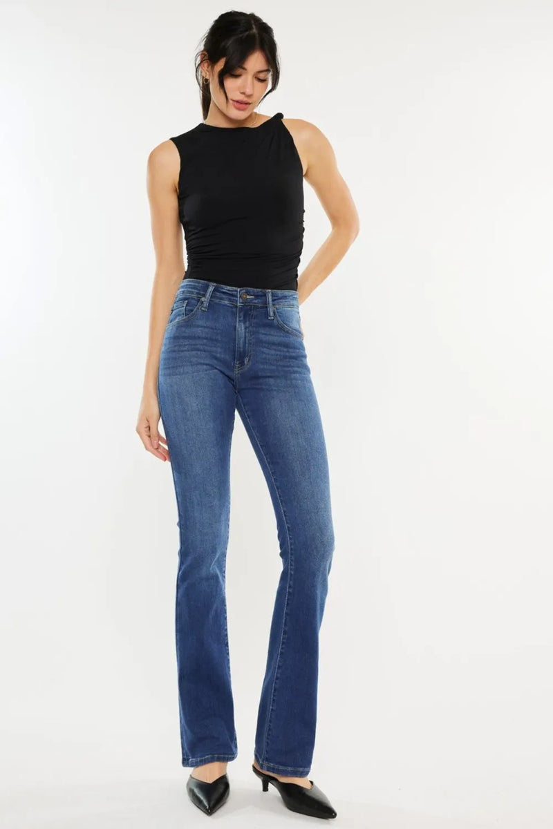 Kancan High Rise Slim Bootcut Jeans - Brittney MADE