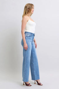 Judy Blue Full Size Wide Leg Jeans with Pockets - Brittney MADE