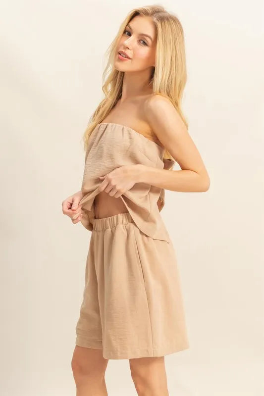 HYFVE Tube Top and Flowy Shorts Set - Brittney MADE
