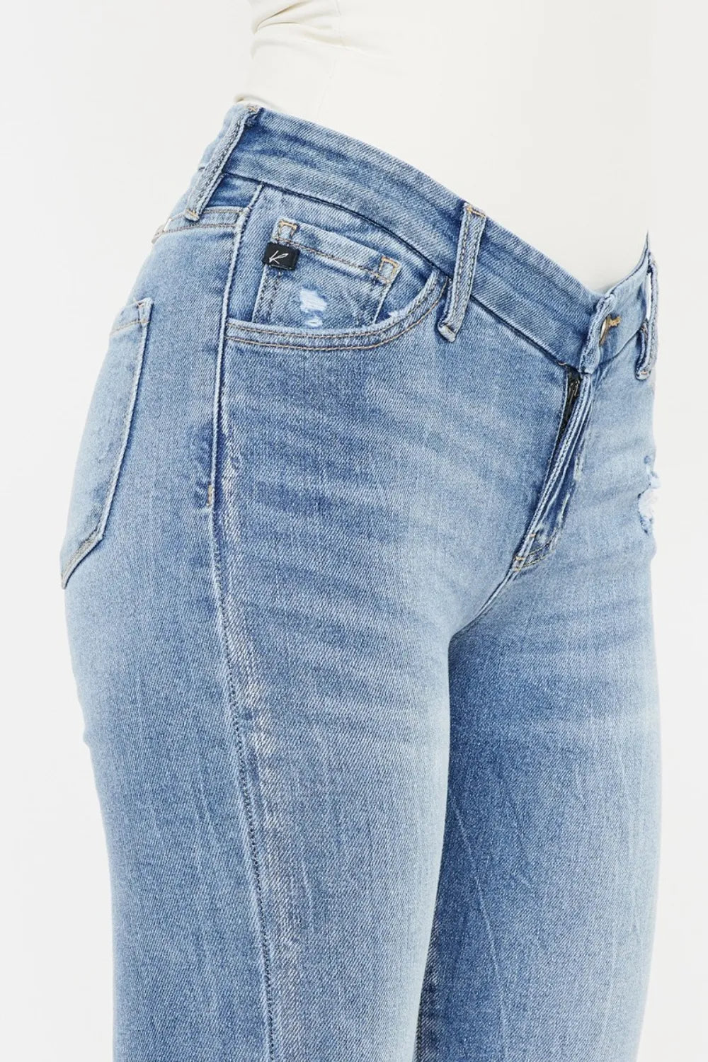 Kancan High Waist Cat's Whiskers Skinny Jeans - Brittney MADE