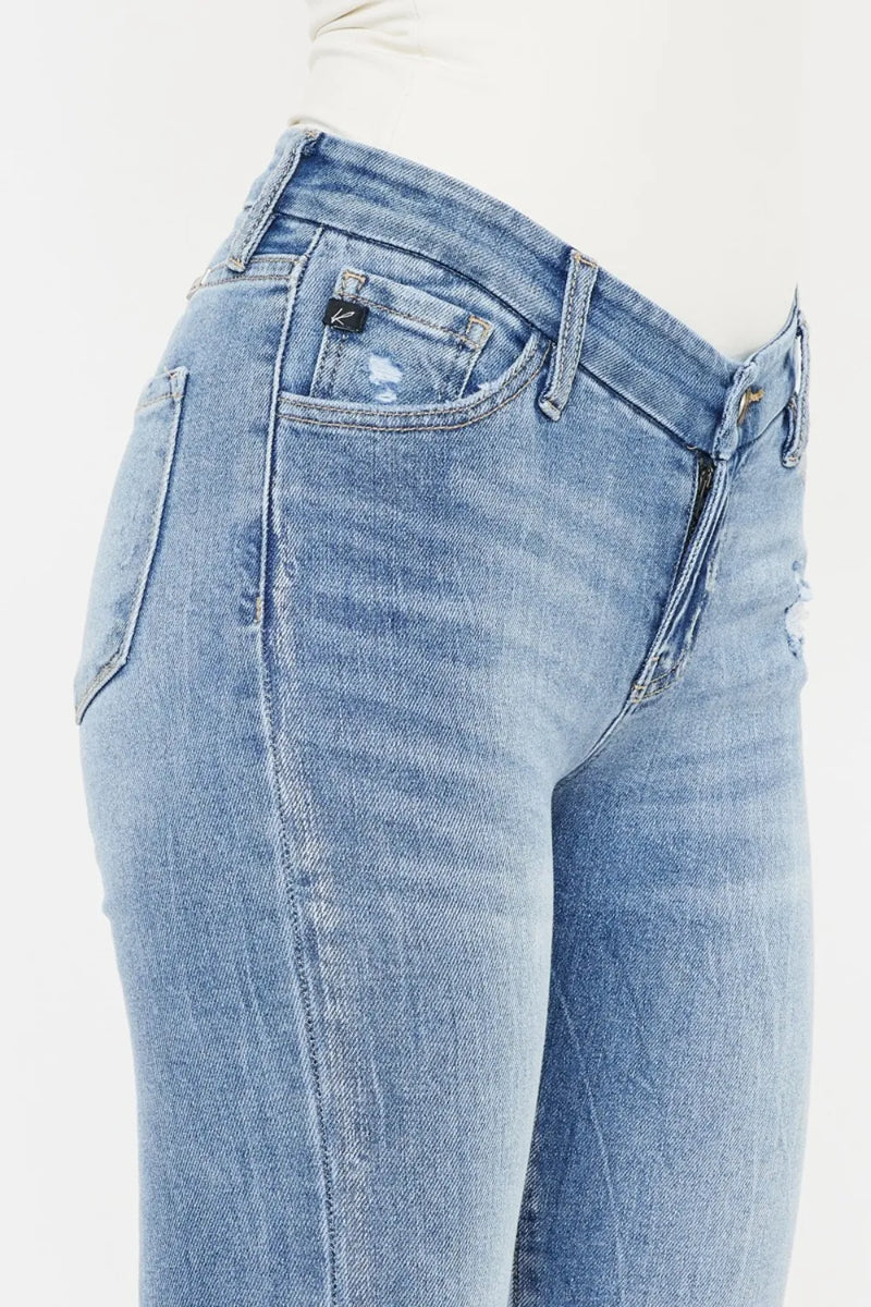 Kancan High Waist Cat's Whiskers Skinny Jeans - Brittney MADE