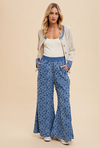 Annie Wear Contrast Trim Button Down Raglan Sleeve Cardigan - Brittney MADE