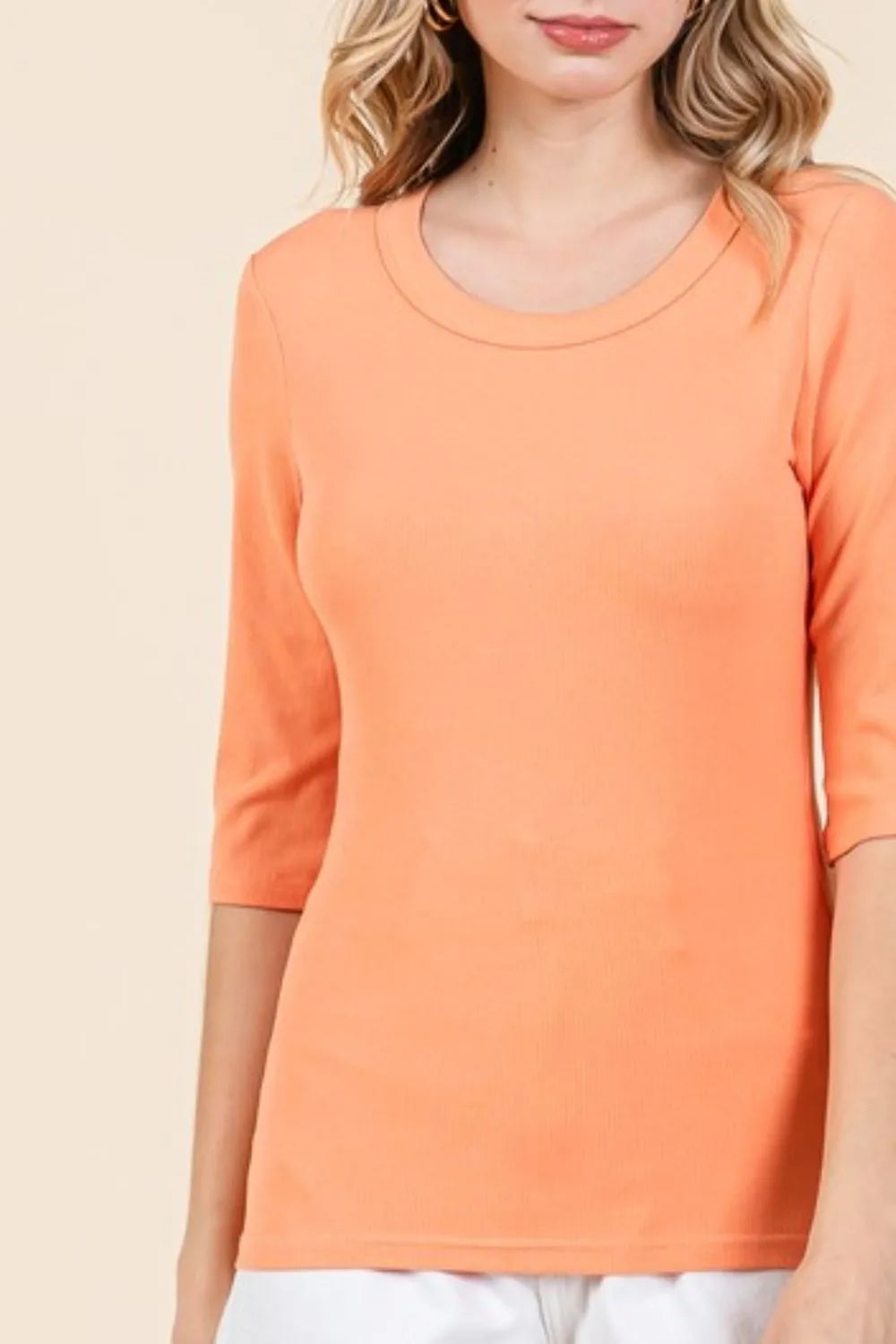 Mittoshop Round Neck Half Sleeve T-Shirt - Brittney MADE