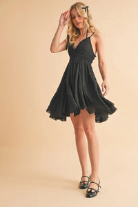 Aemi+Co Lace Detail Mini Cami Dress - Brittney MADE