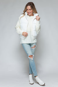 Snobbish Fine Fur Lining Quilted Vest - Brittney MADE