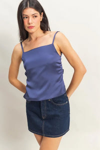 HYFVE Satin Back Tie Detail Cami - Brittney MADE