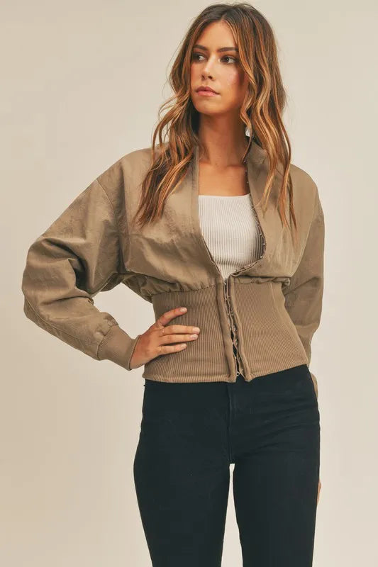 MABLE Long Sleeve Two Way Jacket - Brittney MADE