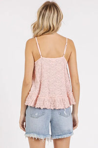 Mittoshop Textured V-Neck Cami - Brittney MADE