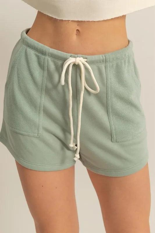 HYFVE Drawstring Mid Waist Shorts - Brittney MADE