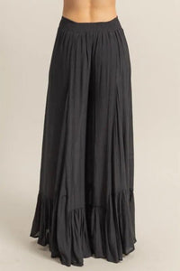 HYFVE High-Waist Ruffle Flared Wide Leg Pants - Brittney MADE