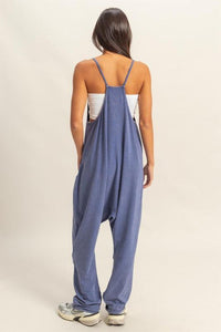 HYFVE Relaxed Fit Mineral Washed Overalls with Pockets - Brittney MADE