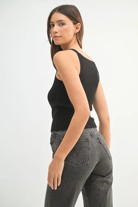 MABLE Ribbed Knit Tank - Brittney MADE
